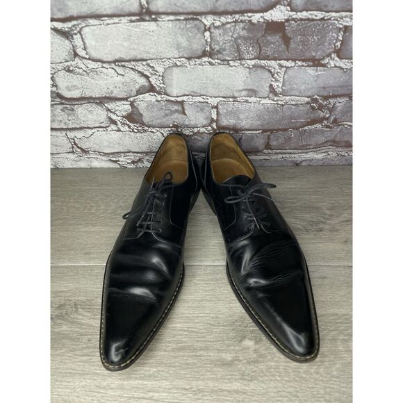 Marc Jacobs Handmade Black Leather Derby Oxfords Shoes Men’s Sz 9M US/42EU Italy main image 9